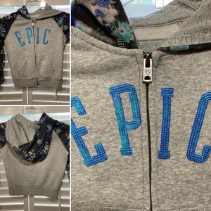 Youth Zip Hoodie Size 6